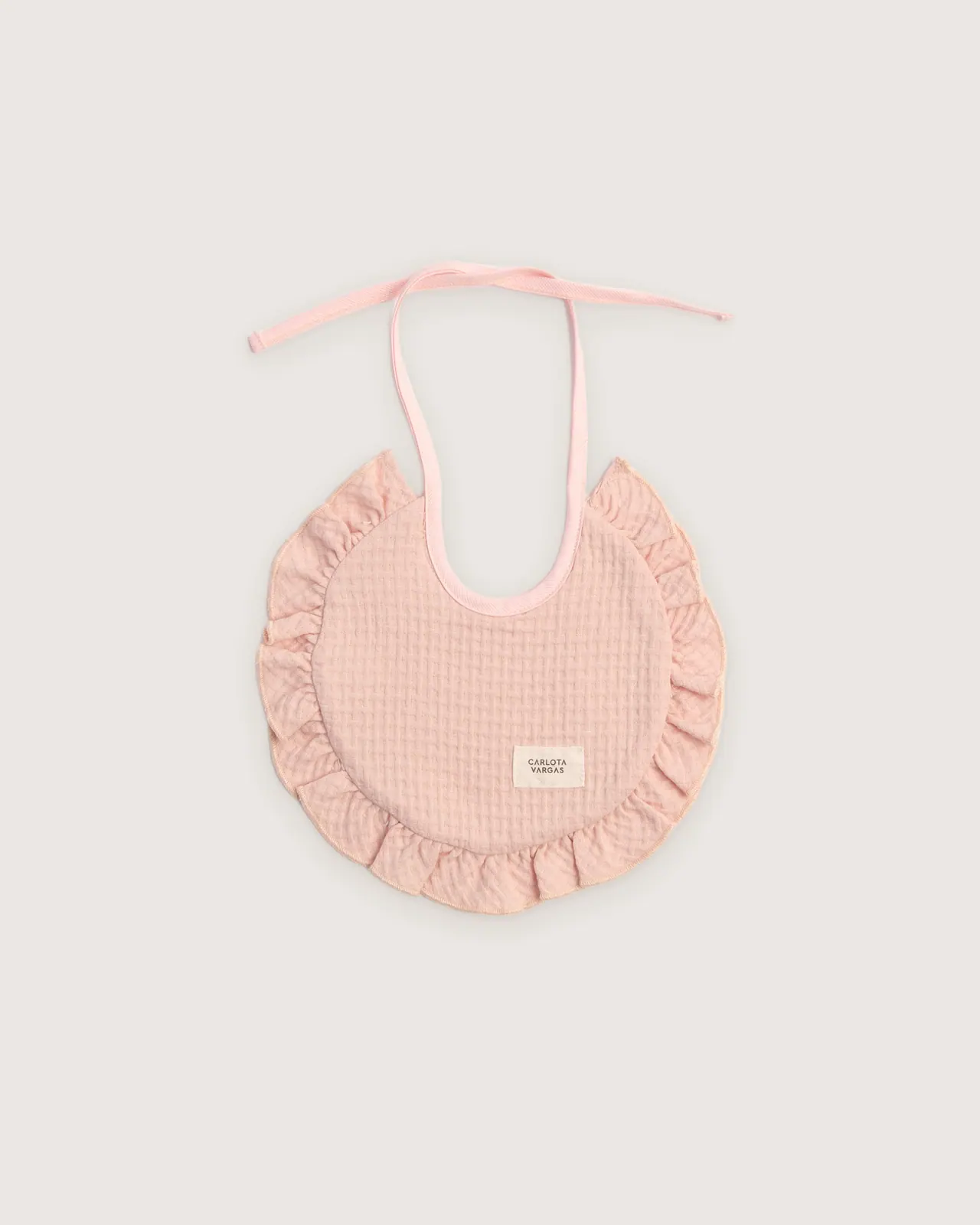 Babero Redondo Barcelona Rose