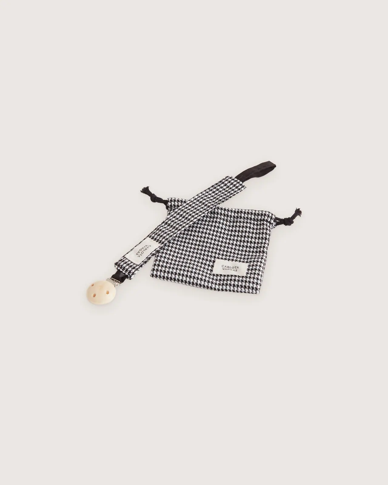 Conjunto Chupetero + Bolsa Chupete Mónaco