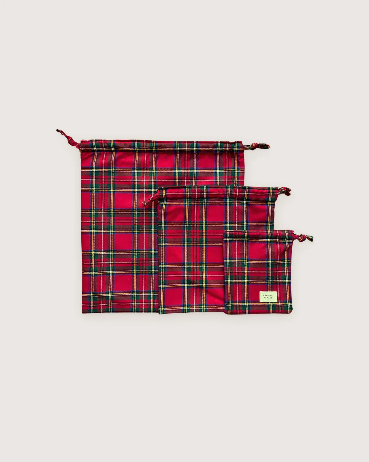 Pack Bolsas Multiuso Londres Rojo