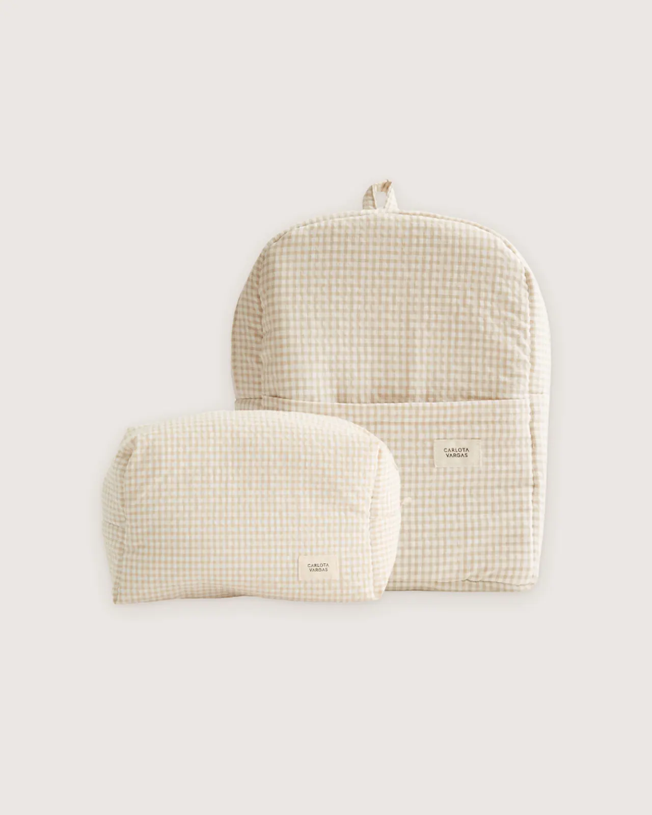Pack Mochila + Neceser Madrid Beige