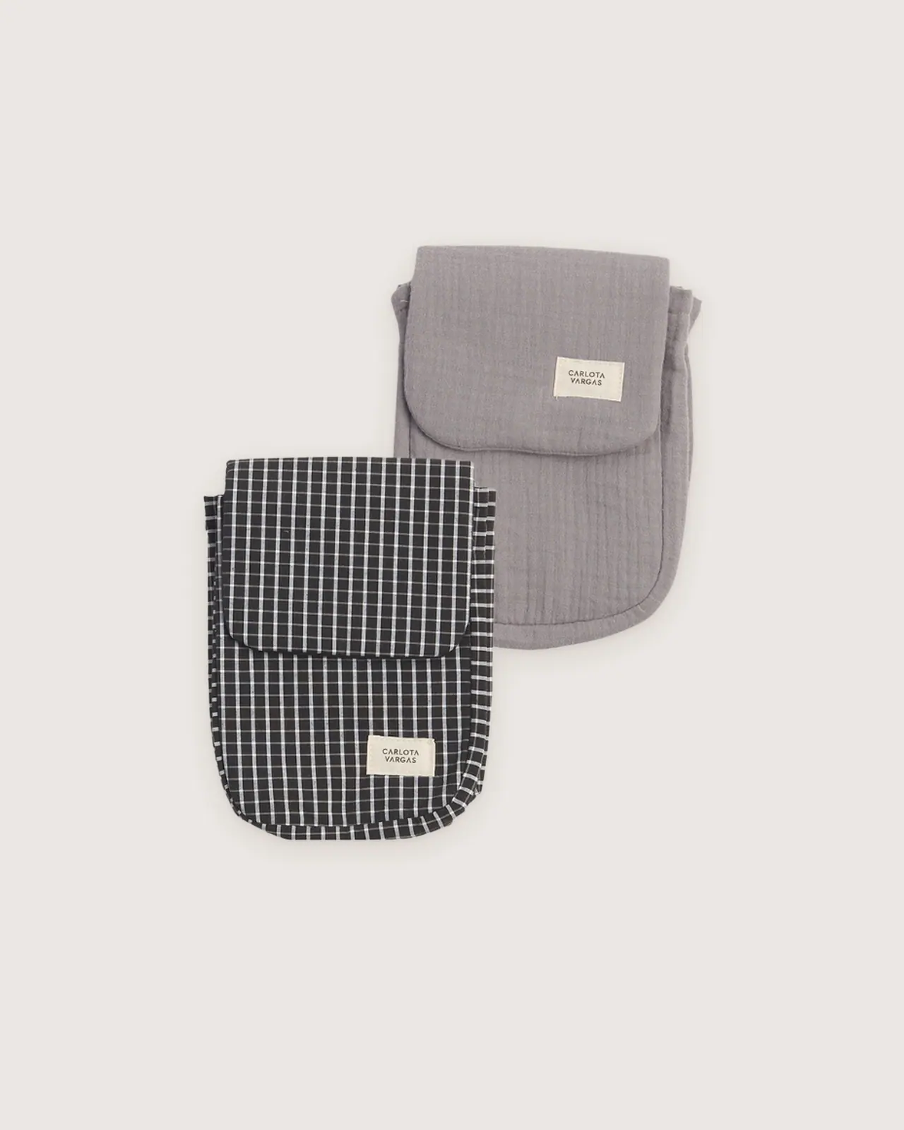 Pack Pañalera Mini Boble Grey + Black & White Stripes